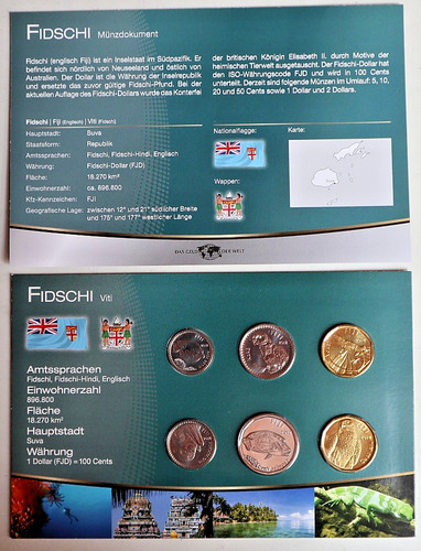 Fidschi kms kursmünzensatz - fidschi:,