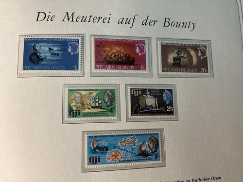 Briefmarken fidschi meuterei - fidschi,