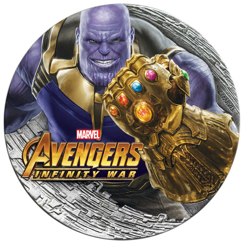 Silver coin marvel - silver,