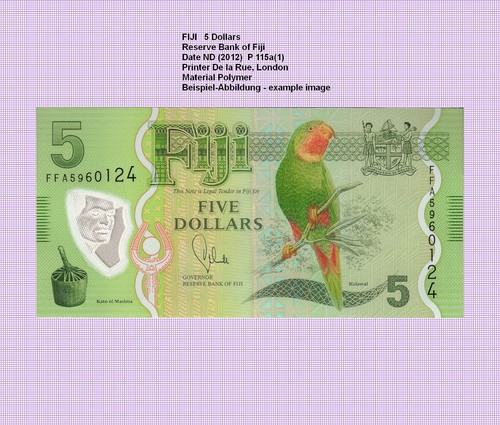 Fidschi fiji dollar - dollar, nd