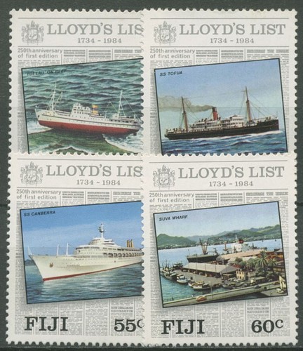 Fidschi 1984 250 jahre - fidschi, lloyds