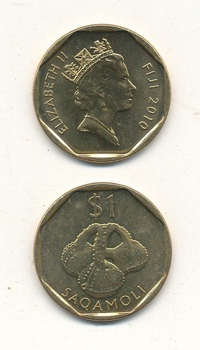 Fiji fidschi 1 dollar - -, 2010