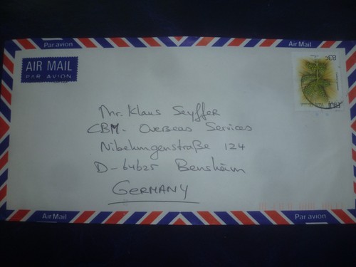 Air mail brief aus - 1,