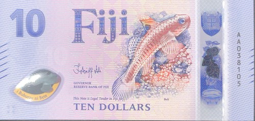 Fidschi banknote fid dollar - fidschi, fid.dollar