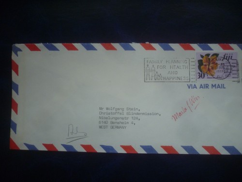 Air mail brief - aus, fidschi