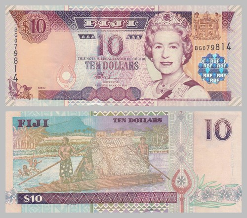 Fidschi fiji dollars 2002 - fiji,