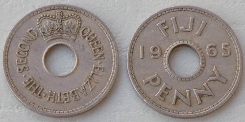 Fidschi fiji 1 penny - fidschi,
