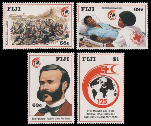 Fidschi 1989 594 597 - 1989, mi-nr.